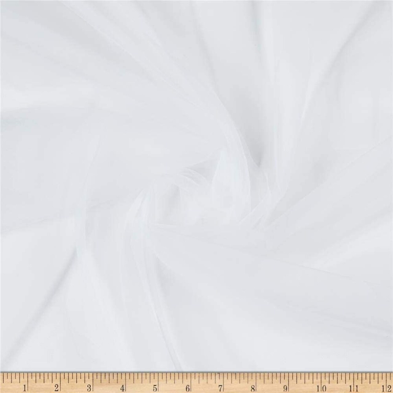 1 Yard Micro Stretch Mesh Nude Fabric, 100% Polyester, 60" Wide